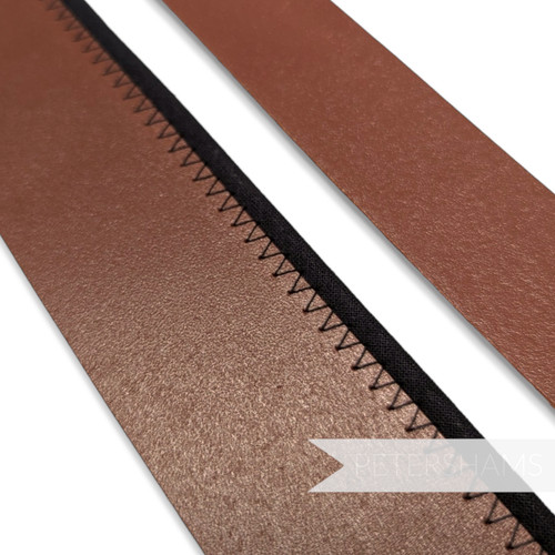Bonded leather hat band - leather,