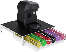 COFFEE MACHINE STAND 36 CAPSULE POD STORAGE HOLDER DRAWER NESPRESSO DOLCE GUSTO