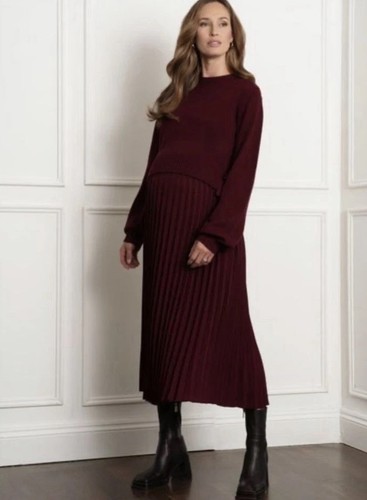 Seraphine dress burgundy - dress,
