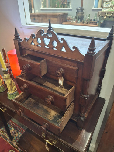Victorian miniature chest - , of