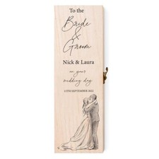 Personalised Wooden Wine or