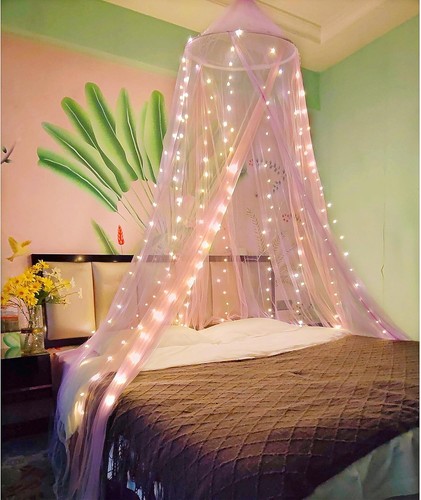 Two tone bed canopy - two-tone,