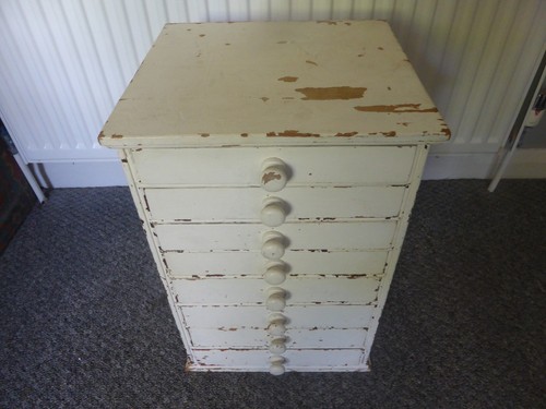 Vintage collectors pine chest