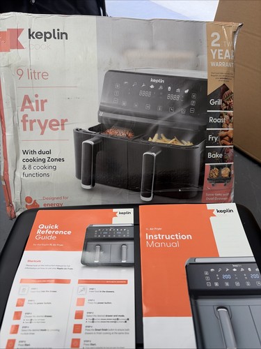 Keplin dual zone - air, fryer
