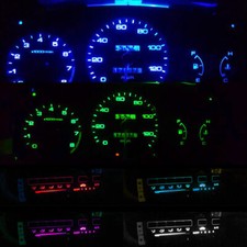 LED Light Kit For Honda Civic EK 96-98 96 97 98 Gauge Cluster + Climate Control