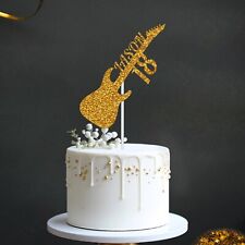 Personalised Guitar Cake