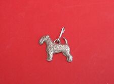 Airedale Terrier Pewter Zipper Pull Mum Dad Vet Christmas Useful Gift Free Pouch