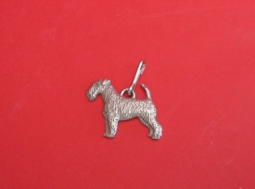 Airedale terrier pewter zipper - airedale,