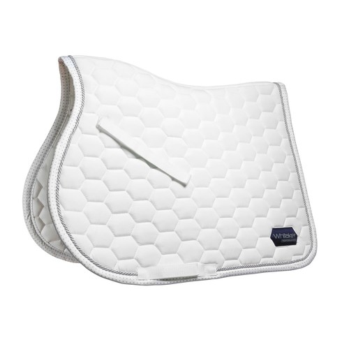 White saddle pad pony cob - saddle,