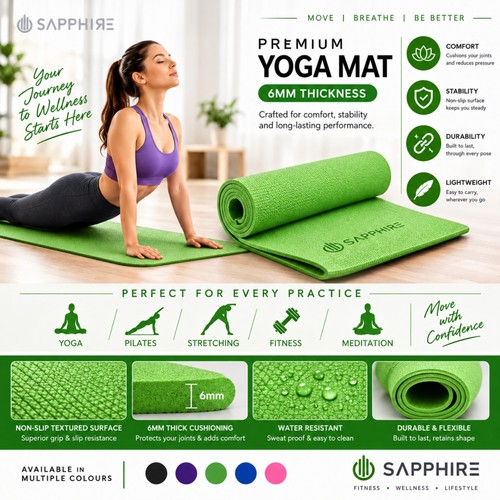 Yoga mat thick non - yoga,