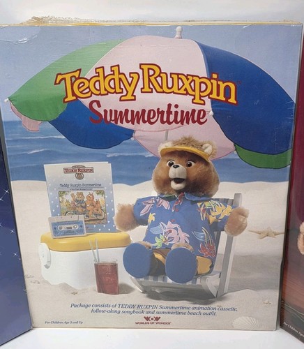 Teddy ruxpin summertime boxed - teddy,
