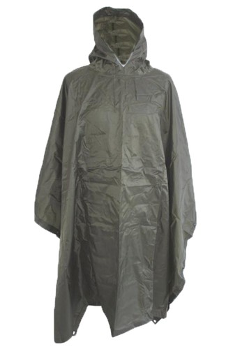 Olive waterproof hooded - olive,