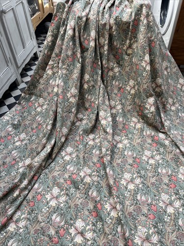 William morris curtain golden - william, curtain,