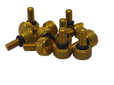 12 PACK OF GOLD OTK TONY KART BEAD RETAINERS - LN KOSMIC ROTAX GO KART -