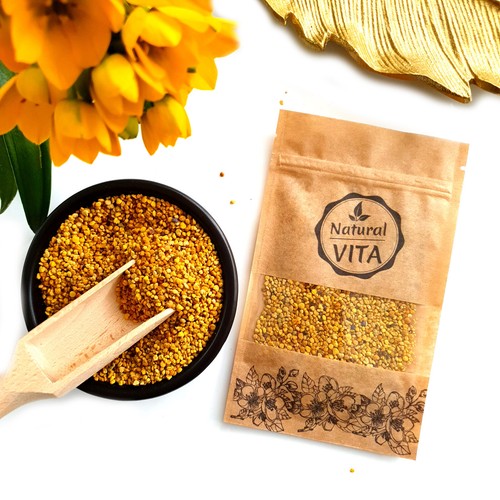 Raw bee pollen premium - raw,