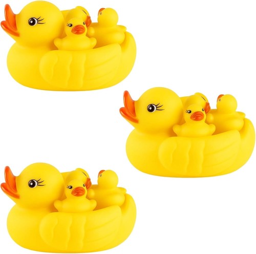 12pcs rubber ducks bath - rubber,