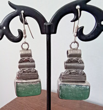 Sterling Green Roman glass