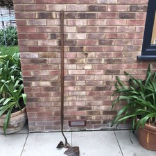 Great Vintage Antique garden farm pull rake hoe tool with three changeable heads