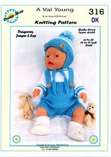 DOLLS KNITTING PATTERN FOR