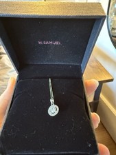 H.Samuel Silver Necklace Worn Once For Bridesmaid Duties