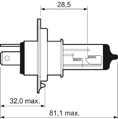 Valeo 032007 spotlight - valeo, bulb