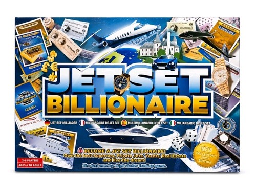 Jet set billionaire board - set, game
