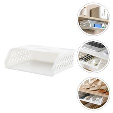  Kitchen Plastic Storage Rack Organization Shelf Cabinet Punch-Free