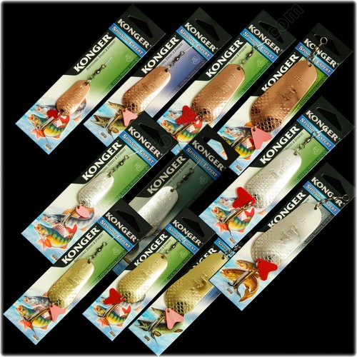 Pike fishing lures set spoons - pike,