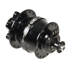 SP PD-8 Dynamo Power Front 6-Bolt Disc Hub 9mm QR 100mm OLD 6V-3W