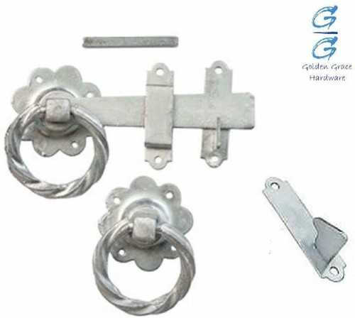 Galvanised finish gate - gate, ring