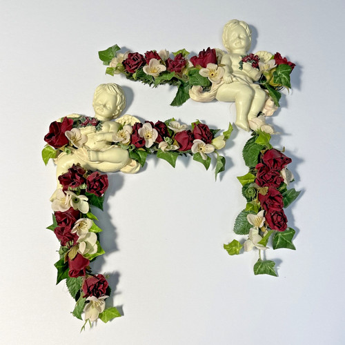 Shabby chic decor cherub angel - chic,