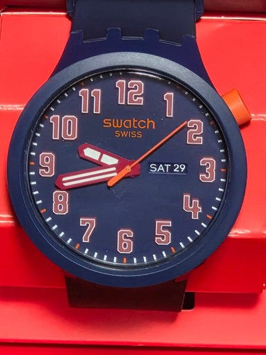 Working swatch watch box - working,