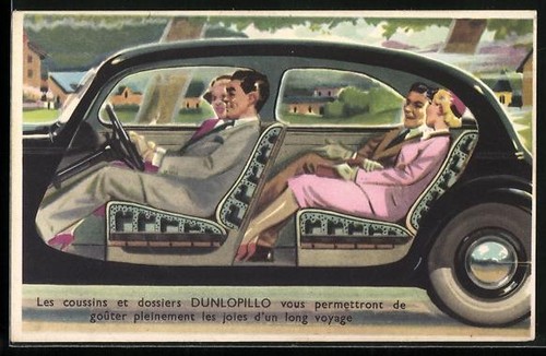 Advertising dunlopillo car - advertising,