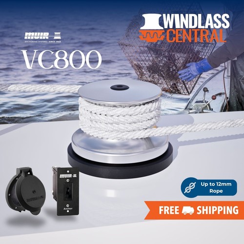 Muir vc800 marine capstan - marine,