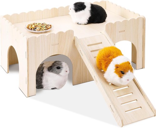 Wooden guinea pig house - guinea,