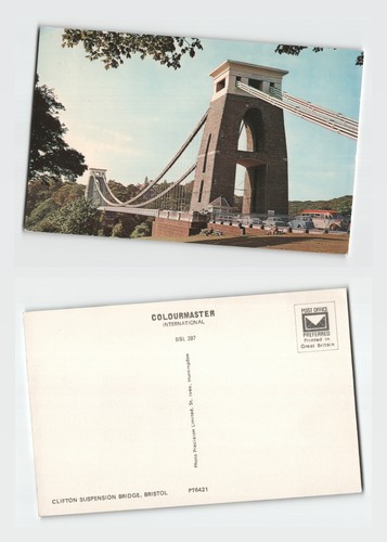 Postcard clifton suspension - postcard,