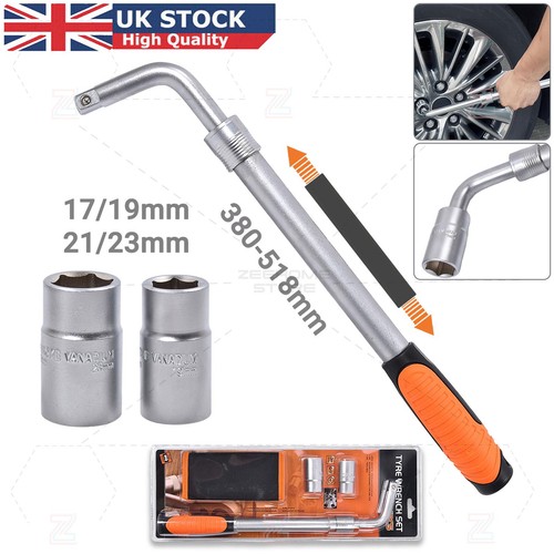 Wheel brace wrench telescopic - wrench,