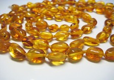 Genuine Elegant Beautiful Honey Baltic Amber Necklace !!!