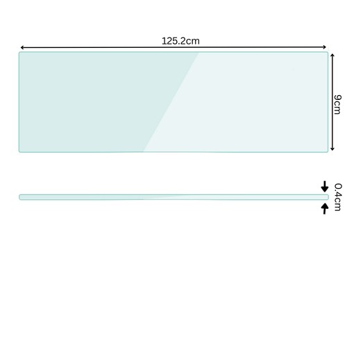 Glass sheet self panel - sheet, display