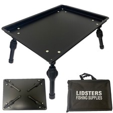 New Alloy Aluminium Metal Fishing Bivvy Bait Table Carp Coarse Tackle Lidsters 