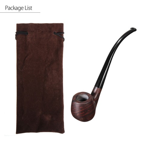Churchwarden long ebony - churchwarden, brown