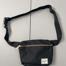 Herschel Supply Co Waist Pack Fanny Pack Chest Pouch Bag Black Unisex Men Women