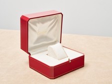 Cartier Watch Box Red Triangular Pillow CO1018 Vintage 1990s