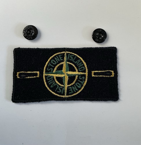Stone island embroidered badge - embroidered,