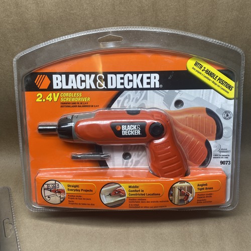 Black decker 9073 - black, 2.4v