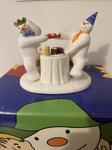 Coalport the snowman pulling - coalport,