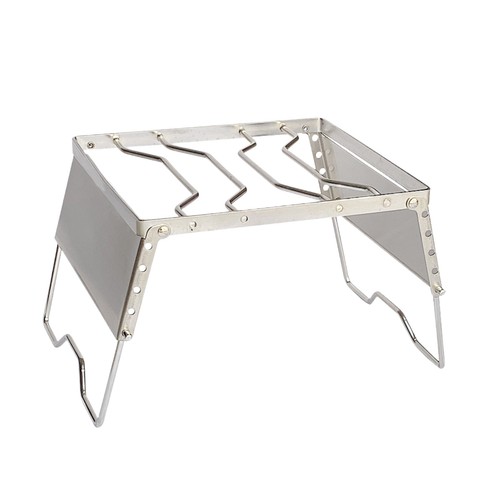 Cooker stand with - cooker, windscreen