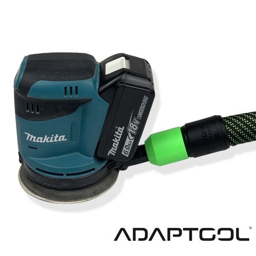 Makita 18v sander - 18v, dust