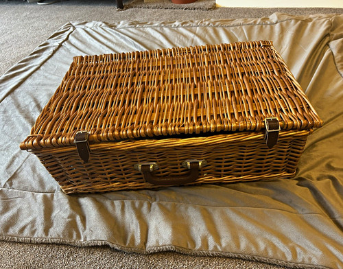 Optima vintage picnic hamper - optima, x
