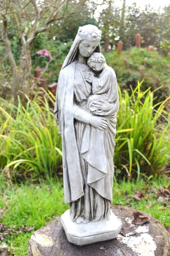 Madonna and child - and,